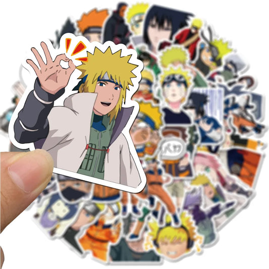 12pcs Cool Naruto Cartoon Stickers Decoration (Random 12pcs in each pack)