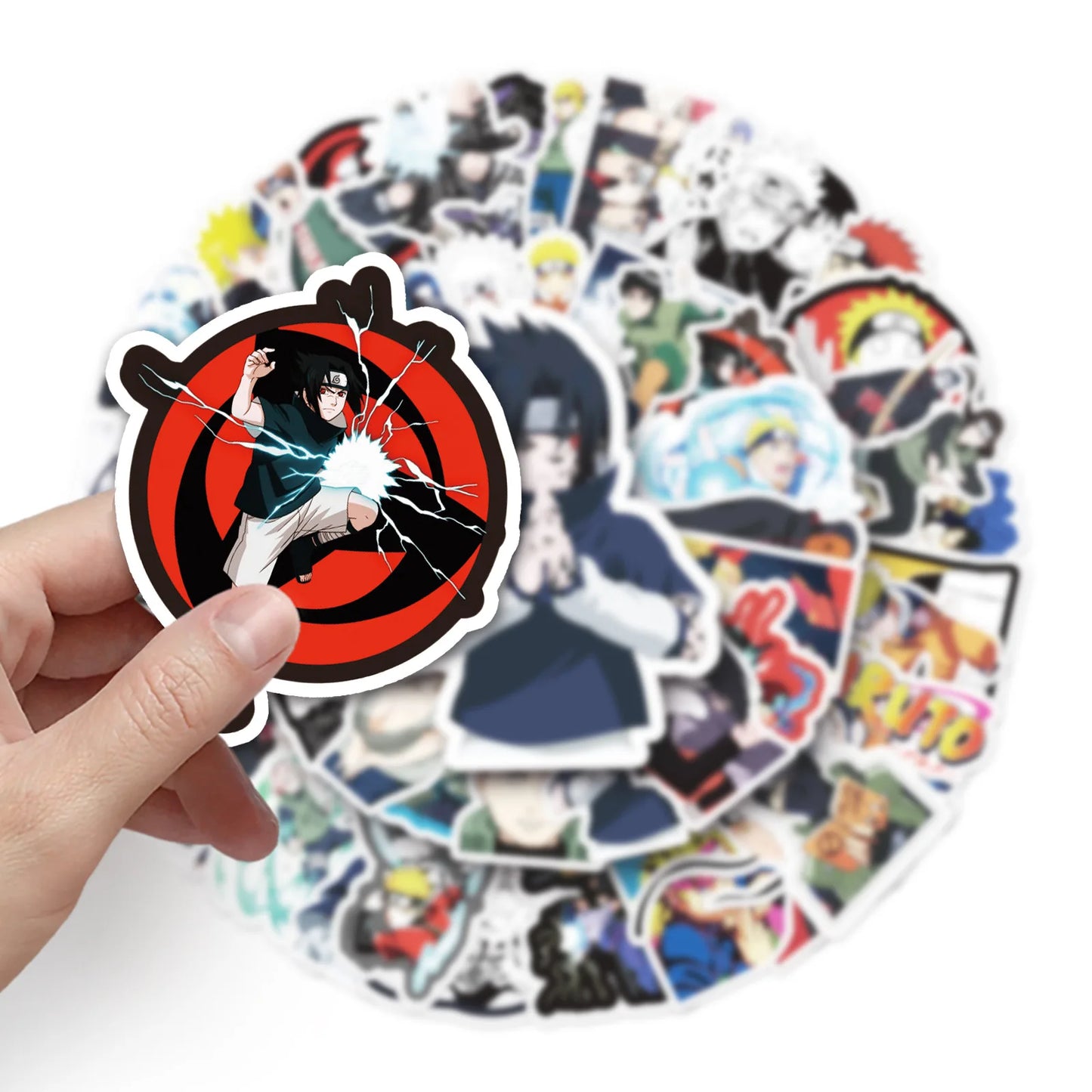 12pcs Cool Naruto Cartoon Stickers Decoration (Random 12pcs in each pack)